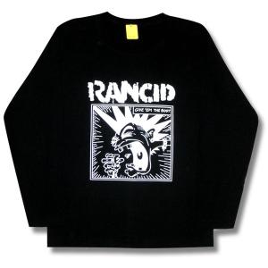 【土日も発送】 Tシャツ RANCID ランシド モヒカン ハードコア  長袖 ロンＴ ロック バンド｜alternativeclothing
