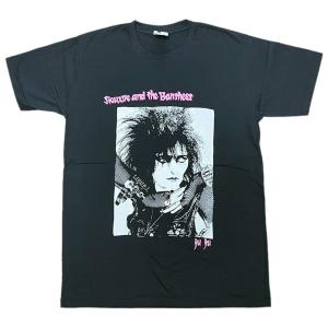 【土日も発送】 Tシャツ スージー・アンド・ザ・バンシーズ Siouxsie & The Banshees スージー・スー lctr グレー チャコール｜alternativeclothing