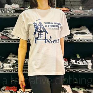 Tシャツ 日曜夕方症候群 白 ホワイト パロディ...の商品画像