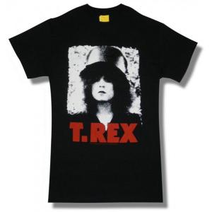 【土日も発送】 Tシャツ T.REX ティーレックス SLIDER スライダー ロック バンド 黒｜alternativeclothing