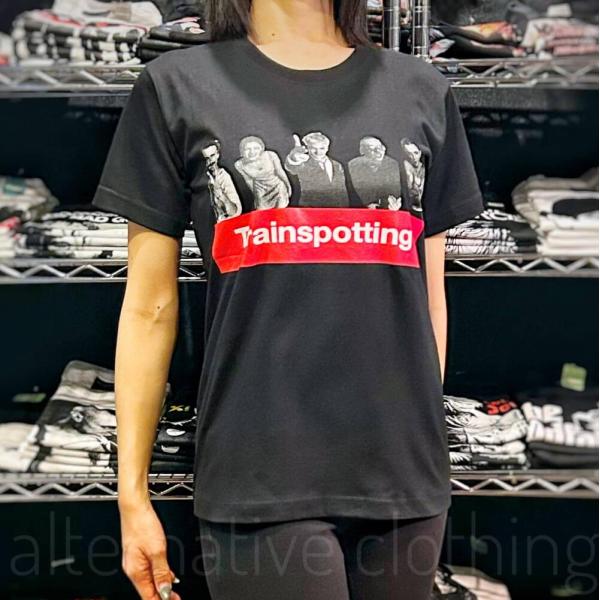 Tシャツ Trainspotting トレインスポッティング 黒 映画  ユアン・マクレガー ダニー...