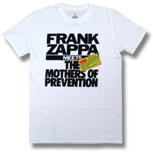 【土日も発送】 フランク・ザッパ Frank Zappa マザーズ・オブ・プリヴェンション ホワイト ロックT バンドT ロックTシャツ バンドTシャツ ofc｜alternativeclothing