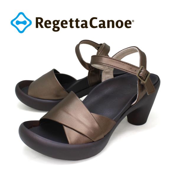 リゲッタカヌー RegettaCanoe CJBN-5735 バナナヒール　折り紙デザインサンダル