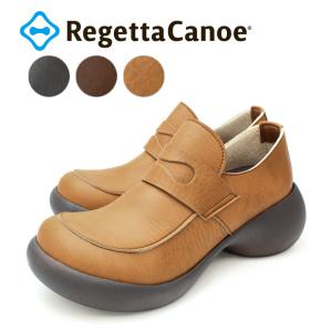 リゲッタカヌー　RegettaCanoe CJES-6132 エッグヒール　ローファー　スリッポン