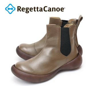 P10倍開催中 26日1時59分までカラ限定セール！リゲッタカヌー　RegettaCanoe  CJFG-1123 サイドゴアブーツ ショートブーツ　履きやすい