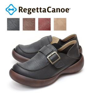 全品P10倍！26日まで！リゲッタカヌー　RegettaCanoe  CJFS-6910 フィールドシューズ メンズバックルベルトモカシンシューズ｜altolibro