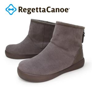 PT10倍開催中!　リゲッタカヌー RegettaCanoe CJNS-1303C 防滑ボアブーツ スウェード調 ムートン風 起毛素材 滑りにくい