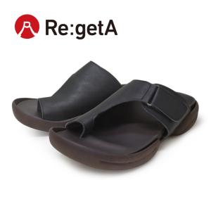 リゲッタ Re:getA R-235M メンズ トングサンダル グミサンダル ベルクロ カバー 歩きやすい 履きやすい 父の日