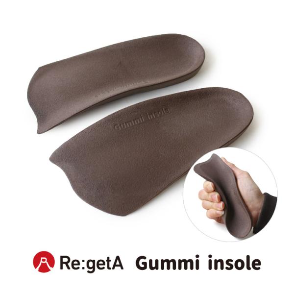 リゲッタグミインソール Re:getA Gummi insole 中敷き つかれどめインソール 立体...