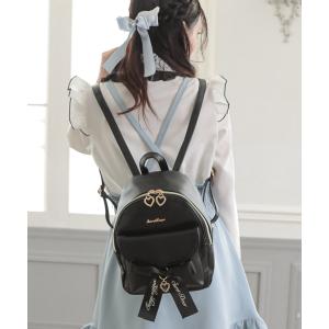 リュック キッズ 女の子 リボン フリル おし...の詳細画像3