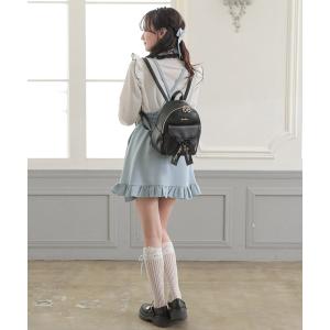 リュック キッズ 女の子 リボン フリル おし...の詳細画像4