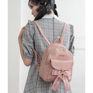 リュック キッズ 女の子 リボン フリル おし...の詳細画像5