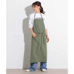 [爆買]エプロン カフェエプロン 撥水 シンプ...の詳細画像4