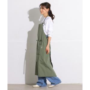 [爆買]エプロン カフェエプロン 撥水 シンプ...の詳細画像5