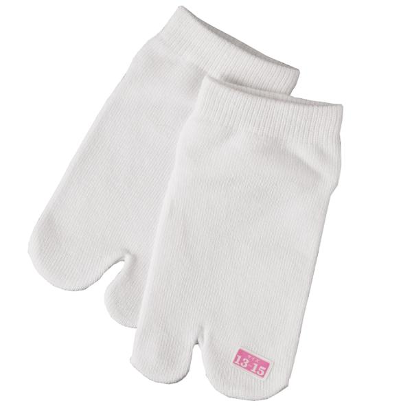 足袋ソックス 子供用 靴下 13〜15cm 日本製 祭り 白 綿 タビ キッズ ソックス こども 国...