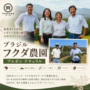 コーヒー豆 珈琲 送料無料 ブラジル・フクダ農...の詳細画像4
