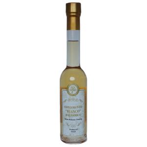 ホワイトバルサミコ酢 Acetaia Castelli（アツェタイアカステッリ）250ｍl イタリア産 130年続く老舗醸造所 添加物 防腐剤不使用｜aluckfood