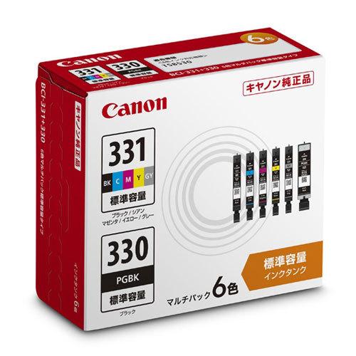 『取寄品』CANON インクタンク マルチパック 6色 純正品 BCI-331＋330/6MP キヤ...