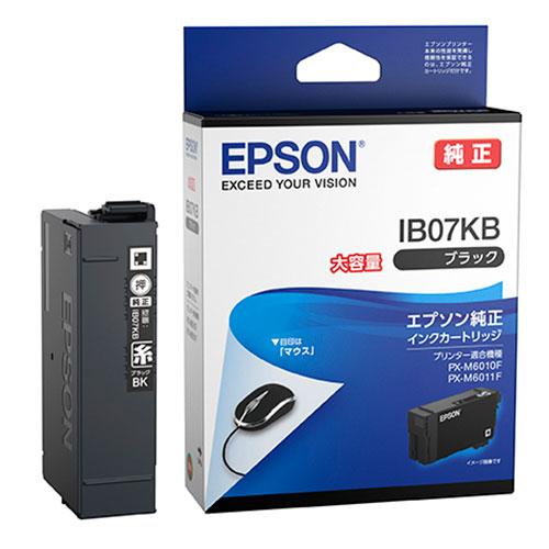 インク マウス ブラック 大容量 純正品 IB07KB EPSON エプソン