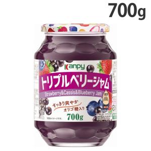 Kanpy カンピー トリプルベリージャム 700g瓶×6個入｜ 送料別 : 味園
