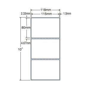 TMR-4C PDラベルシール 再剥離 Cタイプヨコの商品画像