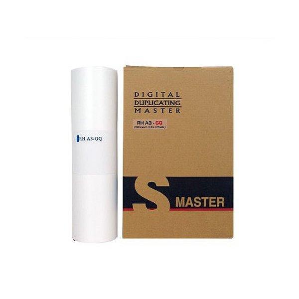『代引不可』 軽印刷機対応マスター RHA3-GQ 2本セット 汎用品 『送料無料（一部地域除く）』