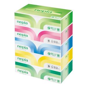 【ねぴあてぃっしゅ 様】専用 80パック】 ネピア ティッシュ ソフトパック 480枚 (240組) 5パック×16
