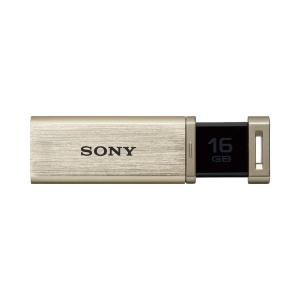 『取寄品』 SONY USBメモリー16GB ゴールドUSM16GQX N｜alude
