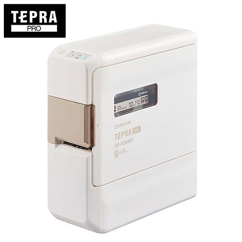 『取寄品』キングジム ラベルライター テプラPRO SR-R2500P スマホ専用 ホワイト SR-...