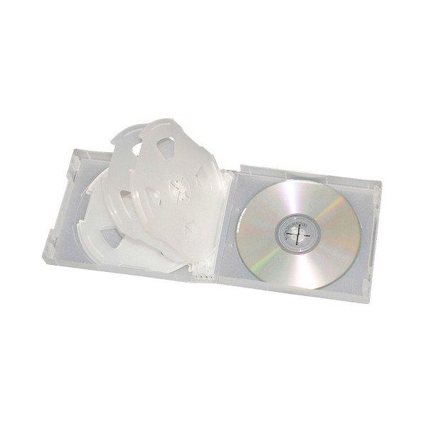 CD＆DVD ソフトケース 10枚収納 クリア