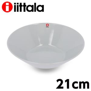 iittala イッタラ Teema ティーマ ボウル ディーププレート 21cm パールグレー｜alude