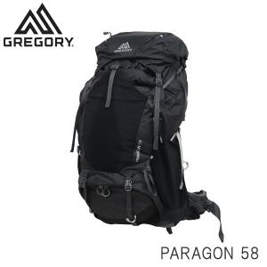 GREGORY グレゴリー バックパック PARAGON パラゴン 58 58L M/L バサルトブラック 1268452917 『送料無料（一部地域除く）』｜alude