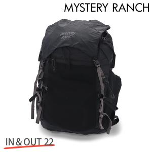 MYSTERY RANCH ミステリーランチ バックパック IN＆OUT 22 イン＆アウト 22L BLACK ブラック デイパック 『送料無料（一部地域除く）』