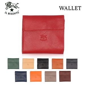 IL BISONTE イルビゾンテ 財布 SMW022 二つ折り財布 PV0004 PV0005 ウォレット MEDIUM WALLET 折りたたみ 『送料無料（一部地域除く）』