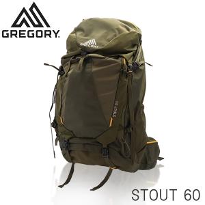 GREGORY グレゴリー バックパック STOUT スタウト 60 60L フェンネルグリーン 1268751333 リュック リュックサック｜alude