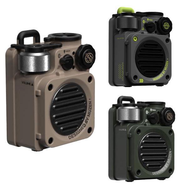 『代引不可』MUZEN Bluetoothスピーカー ワイルドミニ [ コンパクト ミリタリー アウ...