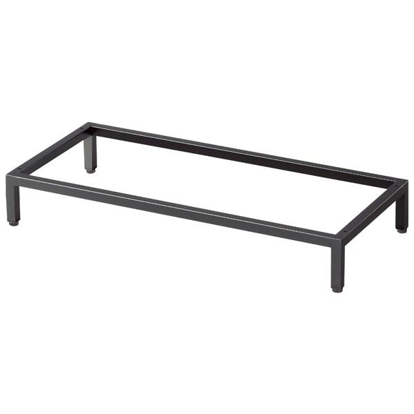 『代引不可』生興 ASKシリーズ スタンドベース ブラック W880×D400×H130mm ASK...