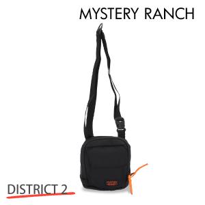 MYSTERY RANCH ミステリーランチ ショルダーバッグ DISTRICT 2 ディストリクト 2L BLACK ブラック ショルダー カバン｜alude