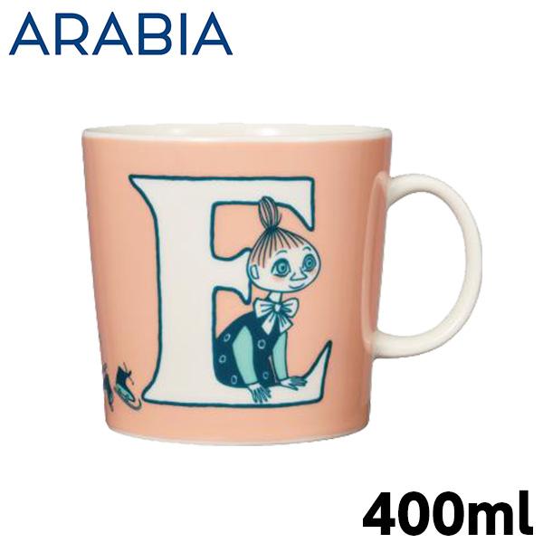ARABIA Moomin マグ アルファベットコレクション E 400ml マグカップ カップ ア...