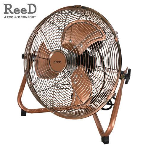 『代引不可』扇風機 ReeD フロアファン 30cm アンティークブロンズ RD-AYF300-CR...