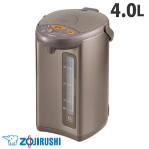 象印マホービン 電動ポット 4.0L メタリックブラウン CD-WU40-TM 電気ポット 給湯ポット ポット 保温 湯沸かし 象印 4L