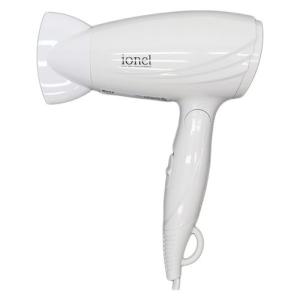 マイナスイオンヘアドライヤー ホワイト HKD-277WH ドライヤー ヘアドライヤー 速乾 大風量 HIRO