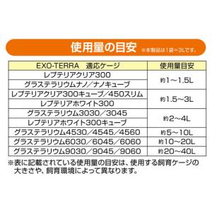 ジェックス デザートベース 粗目 3L×3袋 ...の詳細画像3