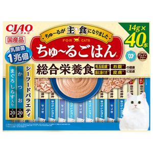 INABA ちゅ〜る チャオちゅーる まぐろ・かつおバラエティ 14g