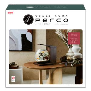 ジェックス グラスアクア PERCO B‐Dark Wood オールインワン水槽セット 水槽 アクアリウム 淡水 海水の商品画像