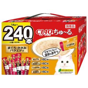 いなばペットフード いなば チャオ ちゅ〜る 240本入り BOXタイプ