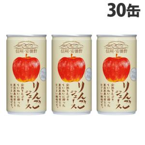 ゴールドパック 信州・安曇野りんごジュース ストレート 190g×60缶 缶