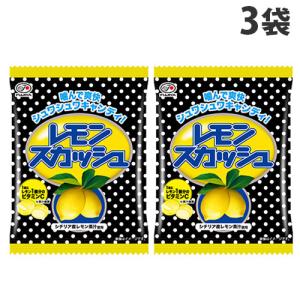 不二家 飴 レモンスカッシュキャンディ袋 72g×3袋の商品画像