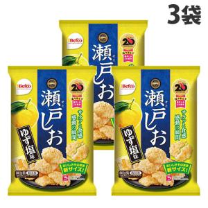 栗山米菓 瀬戸しお ゆず塩 76g 3袋 : オフィストラスト - 通販 - Yahoo