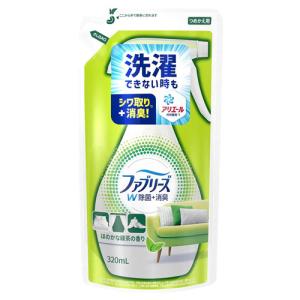 P&G 緑茶成分入り ファブリーズダブル除菌 つめかえ用 320ml｜alude